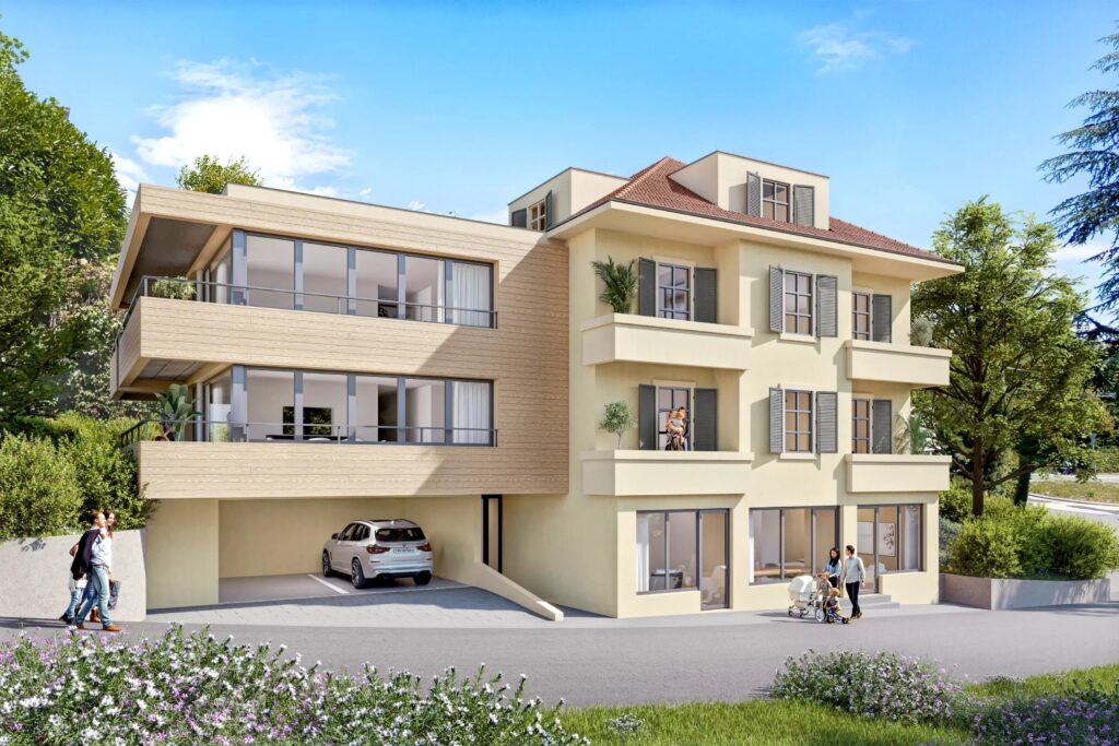 Attique de 3,5 pièces – Centre-ville de Lausanne, Lausanne, Beaulieu-Grey-Boisiy, photo 2