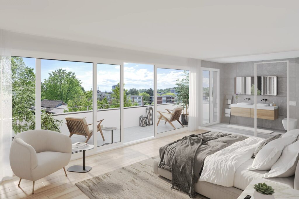 Magnifique attique en duplex au cœur de Chailly-Lausanne, Lausanne, Chailly-Rovéréaz, photo 3